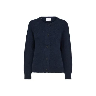 Immagine prodotto di SELECTED FEMME Cardigan dal taglio rilassato con scollo rotondo e maniche raglan con punto a goccia Taglia: M
