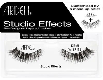 Imagen del producto de ARDELL Demi Wispies Studio Effects, pestañas postizas negras, 1 par