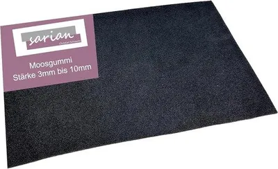 Produktbild von Famanu Schaumgummi Platte 200 mm x 300 mm - Selbstklebend - EPDM
