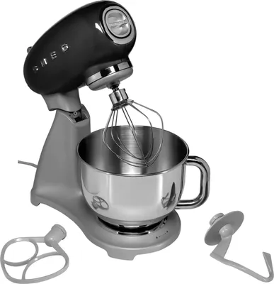 Produktbild von SMEG Küchenmaschine SMF02 schwarz