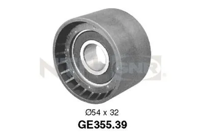 Produktbild von SNR GE355.39 Umlenkrolle Zahnriemen für RENAULT CLIO II (BB0/1/2, CB0/1/2) Scénic I (JA0/1, FA0) ESPACE III (JE0) für OPEL Vivaro A Kastenwagen (X83)