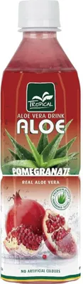 Zdjęcie produktu dla Tropical Aloe Vera Drink Pomegranate o smaku granatu 500ml