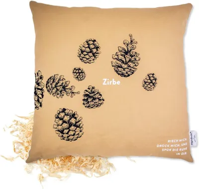 Produktbild von Bio Zirbenkissen mit 100 % Zirbenspänen (1000 g)