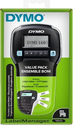 Image de Dymo 2180810 DYMO Etiqueteuse "LabelManager 160" Value Pack