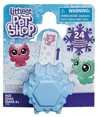 Image de Set de 2 figurines petshop surprise collection givre - hasbro - e5482