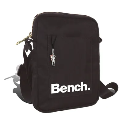Obrázek produktu pro Sportovní mini taška Bench uni černá keprová nylonová 14x19x5 D2OTI304S