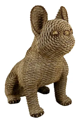 Zdjęcie produktu dla Casablanca Figur, Hund, Bulldogge, Kunstharz, naturfarben, , L. 18 cm, B. 29 cm, H. 33 cm 37193