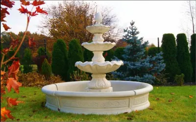 Image de Fontaine décorative Fontaine sculpture Décoration Jardin Fontaine Étang Nouveau 195cm