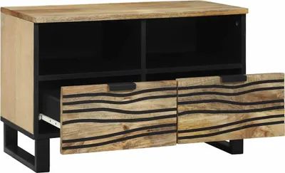 Produktbild von vidaXL TV-Einheiten 70 x 33 x 46 cm Braun Holzwerkstoff