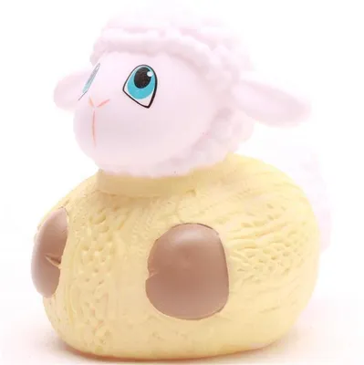 Produktbild von Badeente Schaf Ente 9,5cm