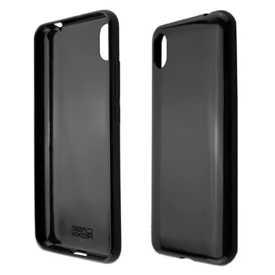 Image de Housse en TPU pour Gigaset GS110 noir avec film plastique