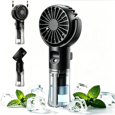 Productafbeelding van Handventilator met waterkoeling, mini-ventilator met water, draadloze handventilator