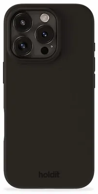 Obrázok produktu pre HoldIt Silicone, Ochranný obal, Apple, iPhone 16 Pro, 16 cm (6.3"), Čierna