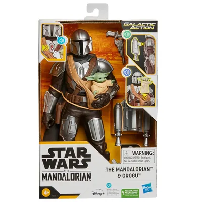 Image de Hasbro Star Wars Galactic Action Mandalorian et Grogu