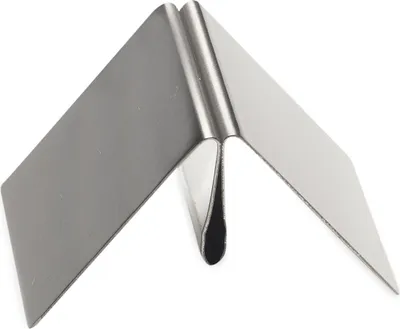 Zdjęcie produktu dla deflecto 794261 stojak stołowy deflecto, stal nierdzewna, 100 x 50 x 58 mm