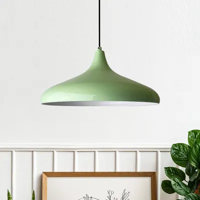 Produktbild von Pendelleuchte Champion, E27, Ø35 Kinderzimmer Lampe Schlafzimmer Lamp, Deckenleuchte Metall, Wohnzimmerlampe Hängelampe, Moderne Esszimmerlampe Kuppel