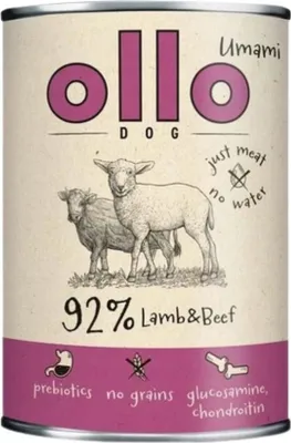 Zdjęcie produktu dla OLLO Umami Jagnięcina i cielęcina - mokra karma dla psów - 850 g