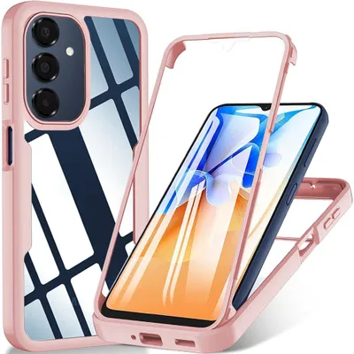 Obrázek produktu pro Techsuit – pouzdro ColorVerse 360 + ochrana displeje pro Samsung Galaxy A16 4G / A16 5G / A17 5G – růžové