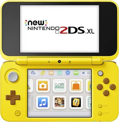 Produktbild von Nintendo 2DS XL Pikachu Edition, New Nintendo 2DS XL, Braun, Rot, Gelb, D-pad, LCD, 12,4 cm (4.88 Zoll), 400 x 240 Pixel