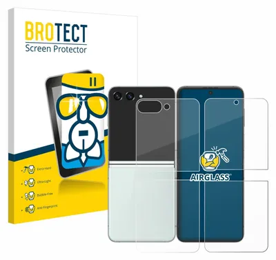 A product packaging and display of screen protectors for a smartphone.