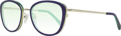 Produktbild von Emilio Pucci Sonnenbrille EP0047-O 92P 52 Damen Blau