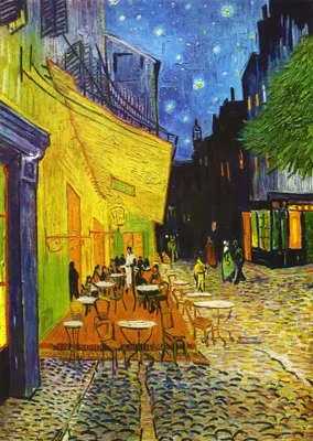 Produktbild von ENJOY Puzzle Vincent Van Gogh: Terrassencafé bei Nacht 1000 Teile