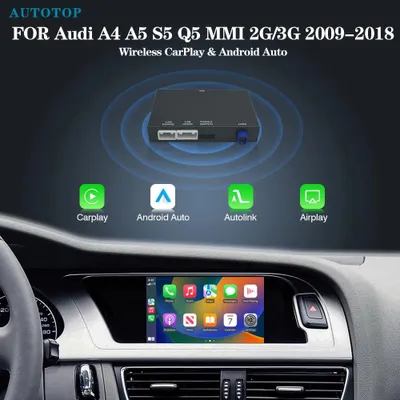 Immagine prodotto di Adattatore CarPlay wireless – Interfaccia multimediale – Modulo Android Auto – Streaming AirPlay – Facile da installare (plug-and-play)