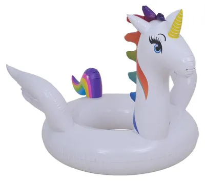 Produktbild von SunClub 35481 Aufblasbarer Schwimmring 122 cm, Einhorn