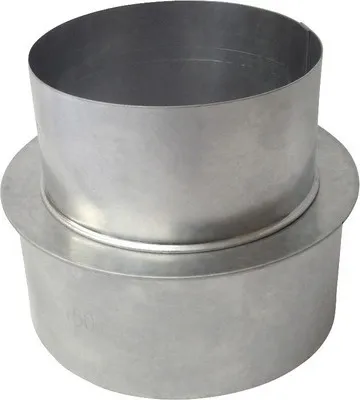 Produktbild von Ofenrohr-Erweiterung Bertrams Ø 130-150 mm feueraluminiert silber