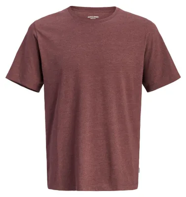 Productafbeelding van JACK & JONES Jjeorganic Melange T-shirt, korte mouwen, ronde hals