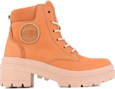 Produktbild von Palladium Pallarise NBK L  Veterschoenen Hak - Cognac - Maat 37