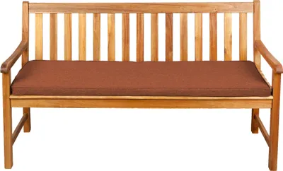 Obrázok produktu pre Sedací vankúš na lavičku, záhradné hojdačky, sedadlo, hladký. FK5 (110x40x5, oranžová)