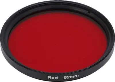 Produktbild von Fadenkamera -Objektivfilter Voller rotes optisches Glas für Nikon -Linsen52mm