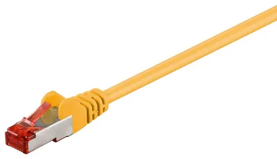 Obrázek produktu pro Goobay 95453, 0,25 m, Cat6, S/FTP (S-STP), RJ-45, RJ-45, Žlutá