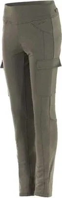 Produktbild von Alpinestars Iria Damen Motorrad Leggings Farben: Militärgrün, Grösse: M