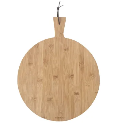 Productafbeelding van Kinghoff pizza serveerplank 35cm bamboe KH1674