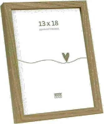 Zdjęcie produktu dla Ramka na zdjęcia Deknudt S47DJ1 lite drewno dębowe naturalne 13,0 x 18,0 cm