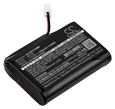 Immagine prodotto di TECHTEK Batteria compatibile con [Oricom] SC700, Secure 700 sostituisce BPCK930, per GL05I, per GL06I, per GL08I, per GL11I, per SC700