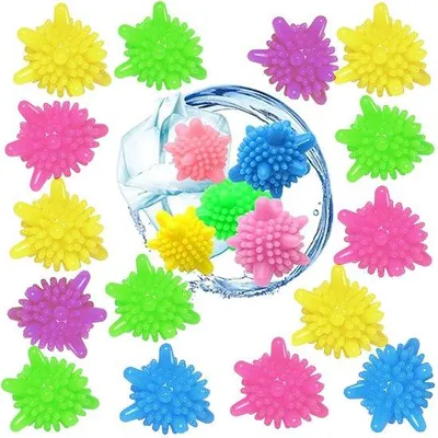 Produktbild von Famanu Wasballen Wiederverwendbare Trocknerbälle - 5 Farben - Set von 20