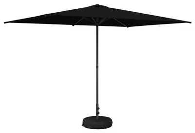 Zdjęcie produktu dla Parasol ogrodowy z podstawą 200 x 300 cm Poliester Prostokątny