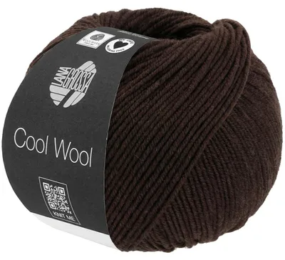 Produktbild von Lana Grossa - Cool Wool 2113 schwarzbraun