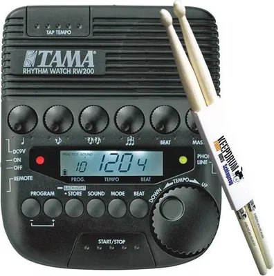 Obrázok produktu pre Tama Metronome RW200 Rhythm Watch s paličkami