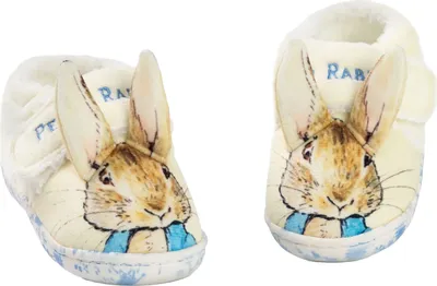 Produktbild von Peter Rabbit - Kinder Hausschuhe, Charakter Gesicht NS8812 (20 EU) (Bunt)