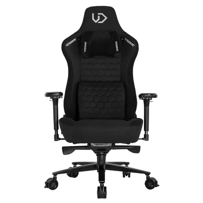 Produktbild von Ultradesk UDESK-TH-BK, PC-Gamingstuhl, 140 kg, Schalensitz, Harte Rückenlehne, 160 cm, 195 cm