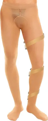Produktbild von Glänzende Herren-Stützstrumpfhose Support 40 DEN teint-40.42