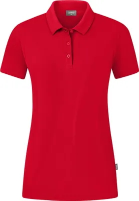 Produktbild von JAKO Damen Polo Organic Stretch, Farbe:rot, Größe:34