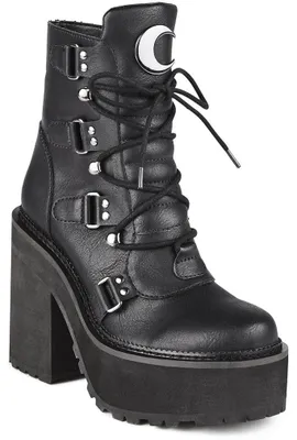 Produktbild von Killstar Plateaustiefel - Broom Rider Platform Boots 42