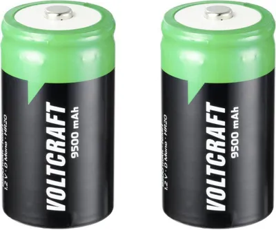 Produktbild von VOLTCRAFT Endurance Mono (D)-Akku NiMH 9500 mAh 1.2 V 2 St.