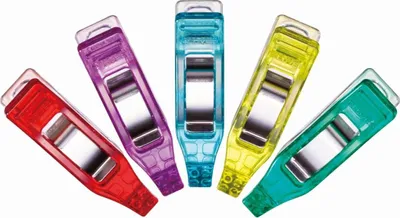 Produktbild von Clover Mini Stoffklammern Mini Wonder Clips in verschiedenen Ausführungen : Farbig sortiert : 50er Pack