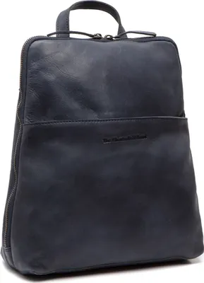 Produktbild von The Chesterfield Brand Leder Freizeitrucksack Rucksack Bern Backpack Navy blaugrau